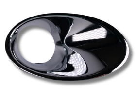 Накладки ПТФ хромовані (комплект 2 шт) Megane 3 (2012-2014) (261521021R)